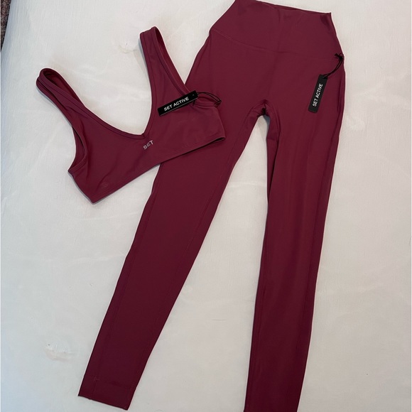 SET ACTIVE Other - SET Active brand new set with tags! Top size small and bottoms size x-small.